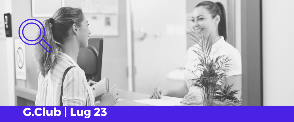 Ricerca Receptionist per Centro G.Club